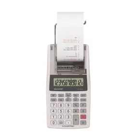   Számológép, szalagos, 12 számjegy, 2 színű nyomtató, SHARP "EL-1611V"