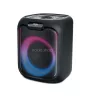 Hangszóró, Bluetooth, mikrofonnal, LED fényekkel, 150W, MUSE "M-1803DJ", fekete