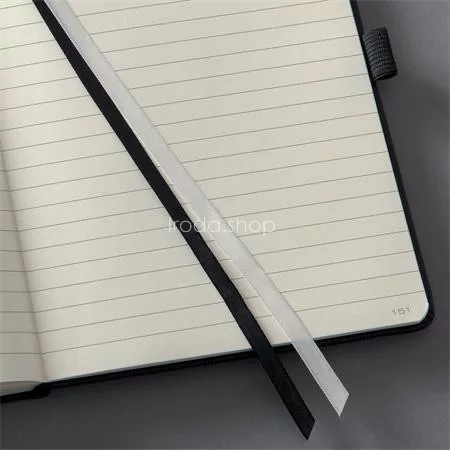 Jegyzetfüzet, exkluzív, A5, vonalas, 97 lap, keményfedeles, SIGEL "Conceptum", fekete