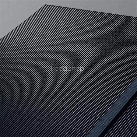 Jegyzetfüzet, exkluzív, A5, vonalas, 97 lap, keményfedeles, SIGEL "Conceptum", szürke metál