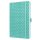Naptár, A5, heti, 2026, kemény borító, SIGEL "Jolie", aqua zöld
