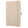 Jegyzetfüzet, exkluzív, A5, vonalas, 87 lap, keményfedeles, SIGEL "Jolie", bézs