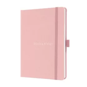   Jegyzetfüzet, exkluzív, A5, vonalas, 96 lap, keményfedeles, SIGEL "Jolie", világos rózsaszín