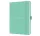 Jegyzetfüzet, exkluzív, A5, vonalas, 96 lap, keményfedeles, SIGEL "Jolie", mentazöld