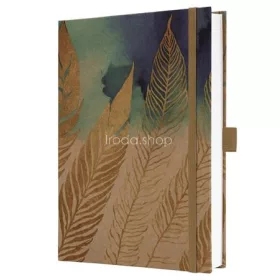   Jegyzetfüzet, exkluzív, A5, vonalas, 96 lap, keményfedeles, SIGEL "Jolie Pure Feathers"