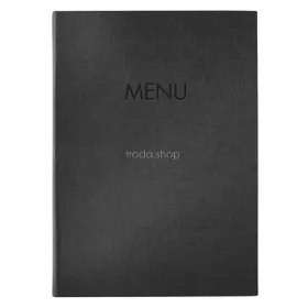 Étlaptartó, A4, keményfedeles, SIGEL „MENU”, antracit