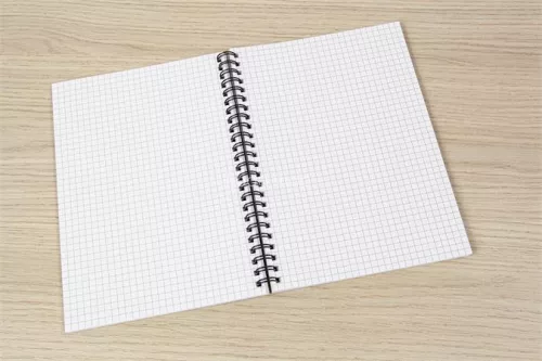 Spirálfüzet, A5, kockás, 80 lap, puhafedeles, SIGEL "Quicknote", kék-szürke
