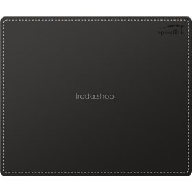   Egéralátét, műbőr borítás, merev, SPEEDLINK "Notary Soft Touch", fekete