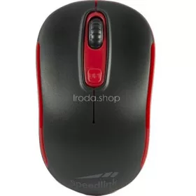  Egér, vezeték nélküli, optikai, USB, SPEEDLINK "Ceptica", fekete és piros
