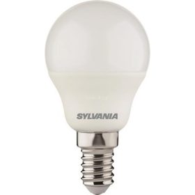   LED izzó, E14, kisgömb, 6,5W, 806lm, 2700K (MF), SYLVANIA "ToLEDo"