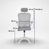Flexo ergonomikus irodai forgószék deréktámasszal