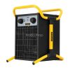 Stanley ST-033-240-E hordozható elektromos ventilátoros ipari fűtőtest, 1650W/3300W, IPX4 védelem