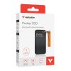 SSD (külső memória) 1TB, USB 3.2 Gen2, VERBATIM "Pocket SSD", fekete/narancs