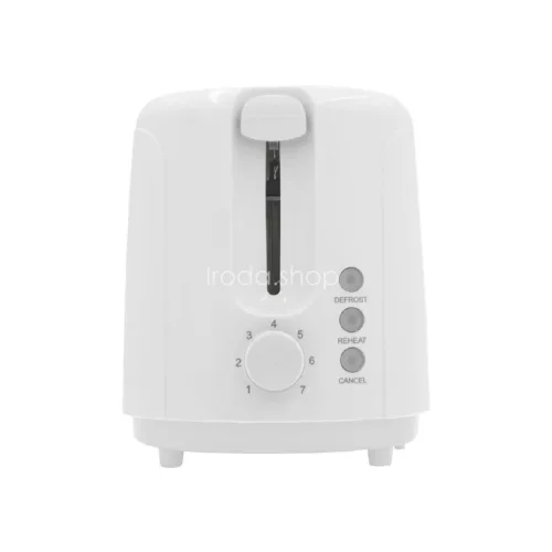 HAUSER T-232 kenyérpirító, 700 W, 2 szeletes, fokozatmentes pirítás, fehér színű
