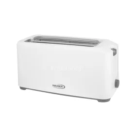   HAUSER T-234 kenyérpirító, 1450 W, 4 szeletes, automata szeletkidobás, fokozatmentes pirítás, fehér/szürke színű