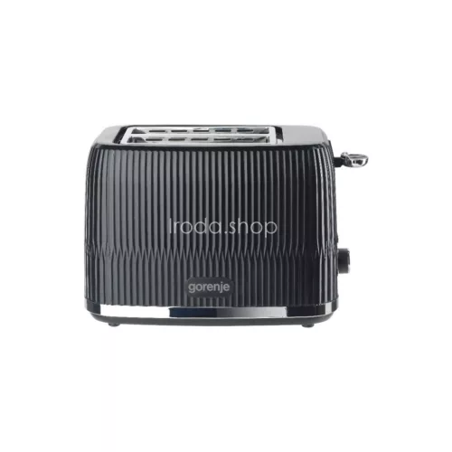 Gorenje T850DPB kenyérpirító, 850 W, 7 fokozat, újramelegítés, kiolvasztás, hőfokszabályozó, megvilágított nyomógombok