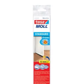   Szigetelő ajtóseprű, 37 mm x 1 m, TESA "tesamoll®", fehér