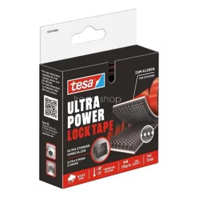   Tépőzáras rögzítőszalag, kétoldalas, 25 mm x 1 m, TESA "Ultra Power Lock"