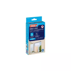   Szúnyogháló, ablakra, tépőzáras, 1,1 x 1,3 m, TESA® "Insect Stop", fehér