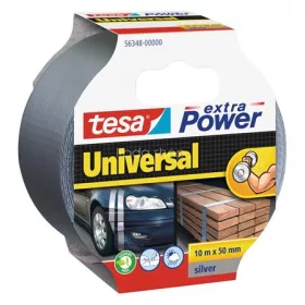   Ragasztószalag, 50 mm x 10 m, TESA "extra Power", ezüst
