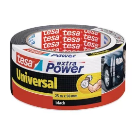   Ragasztószalag, 50 mm x 25 m, TESA "extra Power", fekete