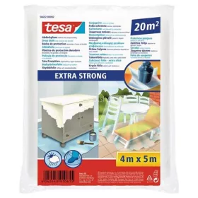   Takarófólia, lépésálló, extra erős, 5 m x 4 m, TESA "Extra Strong"