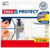 Zaj- és csúszásgátló korong, 8 mm, TESA "Protect", átlátszó