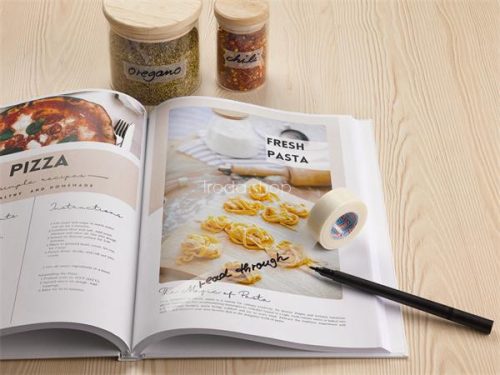 Ragasztószalag, írható, papír, 19 mm x 10 m, TESA "tesafilm®", átlátszó