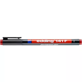   Alkoholos marker, OHP, 0,6 mm, EDDING "141 F", piros