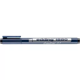 Tusfilc, 0,7 mm, EDDING "1880", fekete