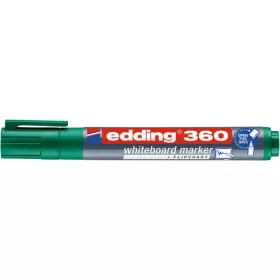   Tábla- és flipchart marker, 1,5-3 mm, kúpos, EDDING "360", zöld