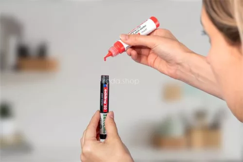 Lakkmarker, 2-3 mm, EDDING "50", zöld