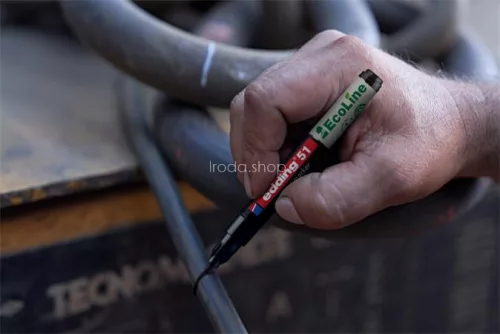 Lakkmarker, 1-2 mm, EDDING "51", sárga