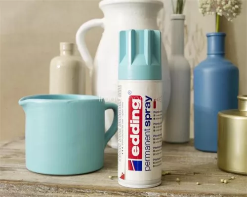 Akrilfesték spray, 200 ml, EDDING "5200", matt kék