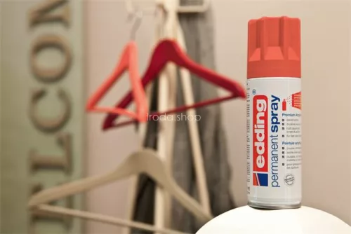 Akrilfesték spray, 200 ml, EDDING "5200", matt piros