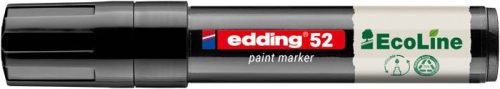 Lakkmarker, 4-15 mm, EDDING "52", fekete