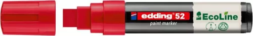 Lakkmarker, 4-15 mm, EDDING "52", piros
