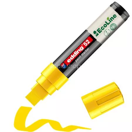 Lakkmarker, 4-15 mm, EDDING "52", sárga