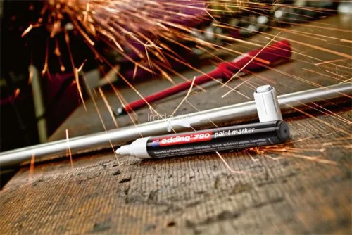 Lakkmarker, 2-3 mm, EDDING "790", fekete