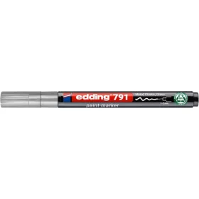 Lakkmarker, 1-2 mm, PCR, EDDING "791", ezüst