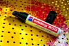 Alkoholos marker, 4-12 mm, vágott, EDDING "800", fekete
