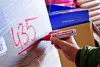 Alkoholos marker, 4-12 mm, vágott, EDDING "800", fekete
