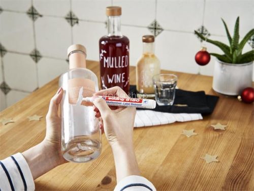 Etikett eltávolító marker, 4 mm, vágott, EDDING "8180"