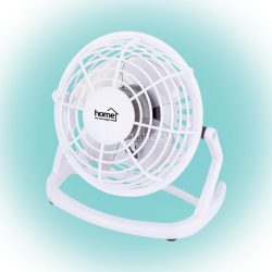   Home TF 10 USB/WH asztali ventilátor, 2,5 W, 10 cm-es lapátátmérő, 1 fokozat, 1,4 m USB vezeték, fehér