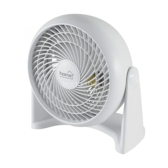 Home TF 23 TURBO asztali/fali ventilátor, 50 W, 3 fokozat, 23 cm-es lapátátmérő, 90°-ban dönthető fej, fehér