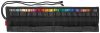 Színesceruza készlet, háromszögletű, FABER-CASTELL "Black Edition", 72 különböző szín