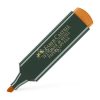 Szövegkiemelő, 1-5 mm, FABER-CASTELL, "Textliner 48", narancs