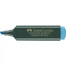   Szövegkiemelő, 1-5 mm, FABER-CASTELL, "Textliner 48", kék