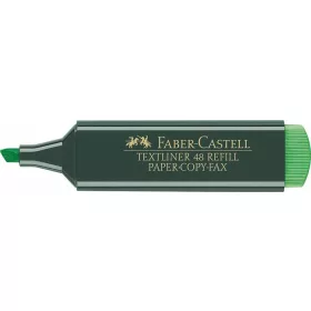   Szövegkiemelő, 1-5 mm, FABER-CASTELL, "Textliner 48", zöld