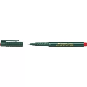   Tűfilc, 0,4 mm, FABER-CASTELL "Finepen 1511", piros